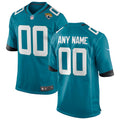 Custom Jacksonville Jaguars Jersey Teal