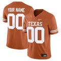 Custom Texas Longhorns Jersey Orange