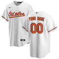 Custom Baltimore Orioles Home Jersey White