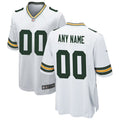 Custom Green Bay Packers Jersey White