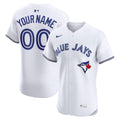 Custom Toronto Blue Jays Home Jersey White