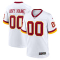 Custom Washington Commanders Super Bowl Jersey White