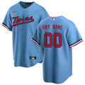 Custom Minnesota Twins Alternate Jersey Powder Blue