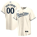 Custom Minnesota Twins Alternate Jersey Cream