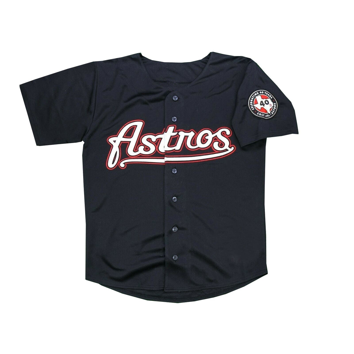 Custom Houston Astros 2012 Black Mens Jersey Stitched