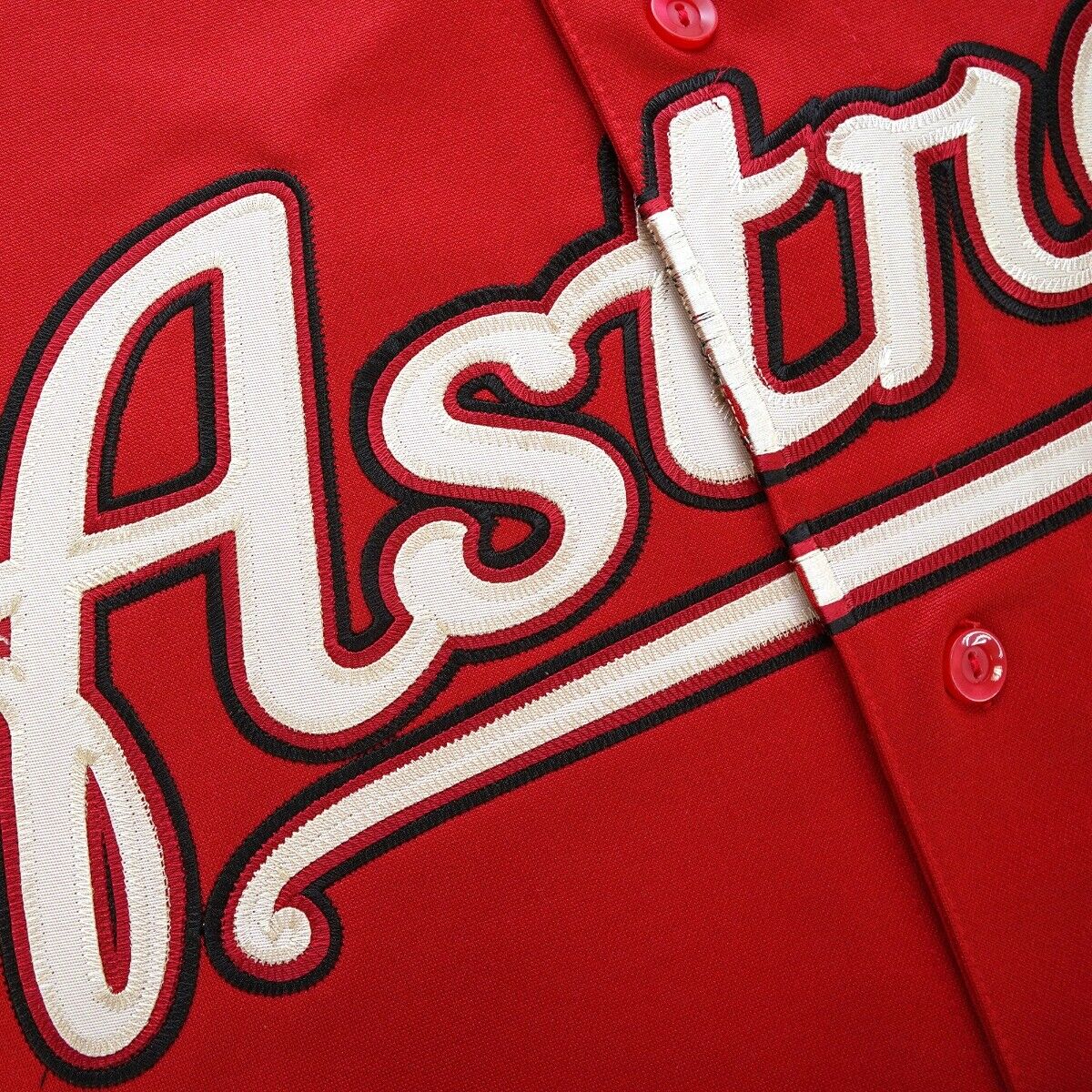 Custom Houston Astros 2012 Red Mens Jersey Stitched