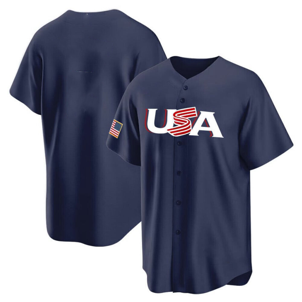 Custom Team USA World Classic 2023 Jersey